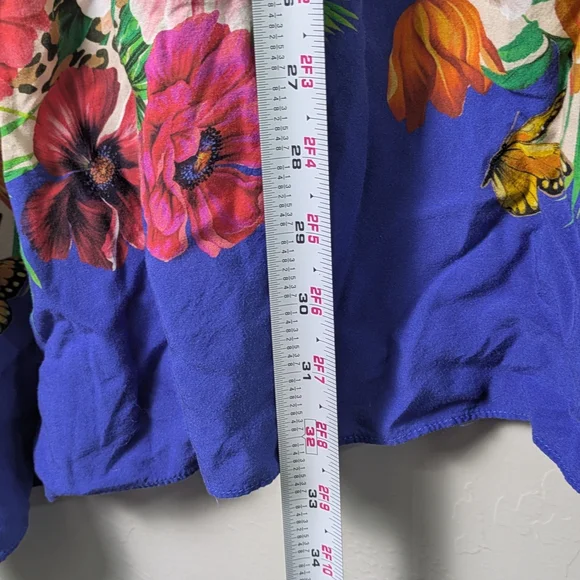 Johnny Was Fleur Kaftan Dress Flowy All Over Print Beach Fun Spring Coverup - Picture 8 of 8